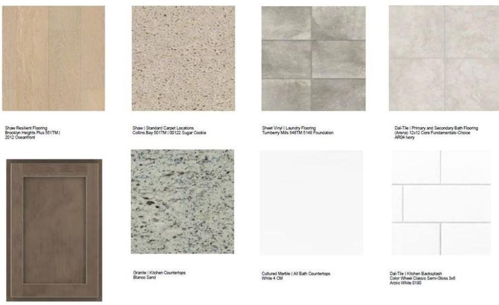 Sample of building materials used in homes in Heritage River, Euharlee (Image 24).