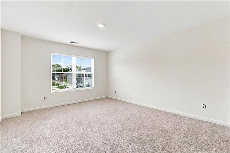 Spacious, unfurnished interior of a new home in The Enclave at Flat Rock Hills, Stonecrest (Image 26). Spacious, unfurnished interior of a new home in The Enclave at Flat Rock Hills, Stonecrest (Image 26).