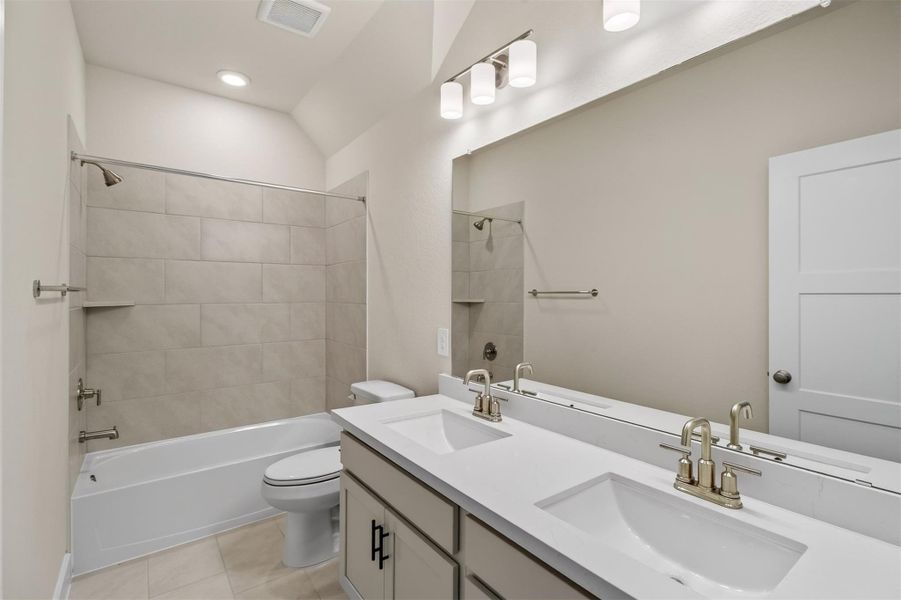 Furnished interior view inside a new home in Copia Pines, Montgomery (Image 12).