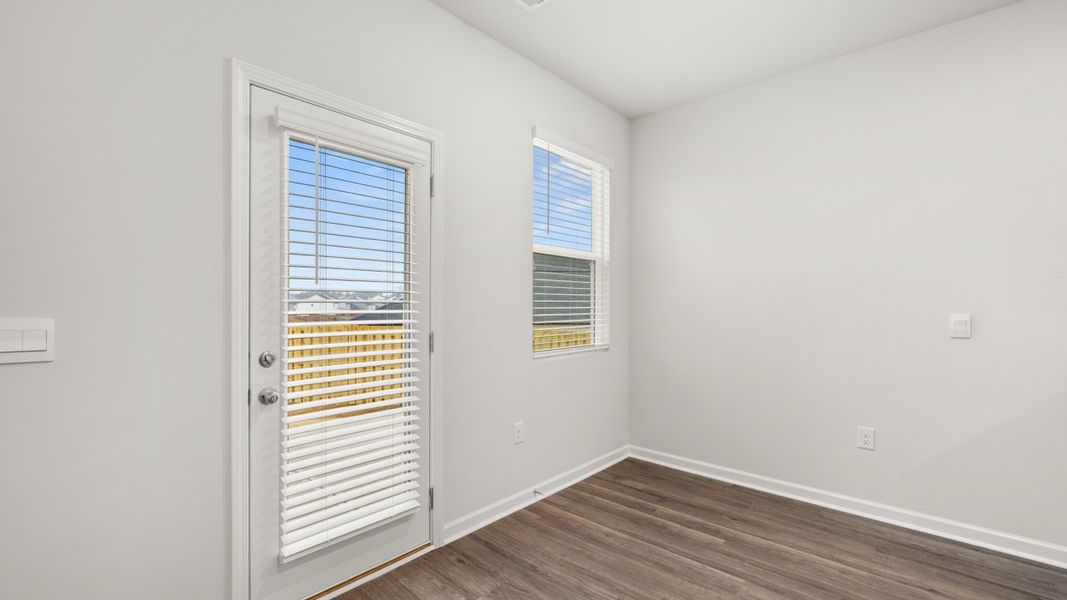 Spacious, unfurnished interior of a new home in Estates at Deer Hollow, Grovetown (Image 16). Spacious, unfurnished interior of a new home in Estates at Deer Hollow, Grovetown (Image 16).