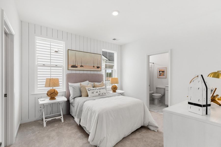 Furnished interior view inside a new home in , Summerville (Image 24).