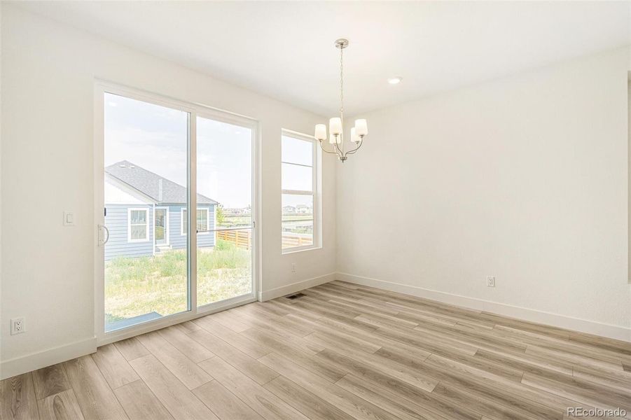 Spacious, unfurnished interior of a new home in Legato, Commerce City (Image 28).