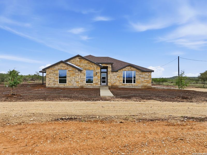 In-progress construction of a new home in , Uvalde, TX (Image 31).