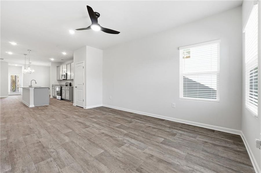 Spacious, unfurnished interior of a new home in Carolina, Palmetto (Image 16). Spacious, unfurnished interior of a new home in Carolina, Palmetto (Image 16).