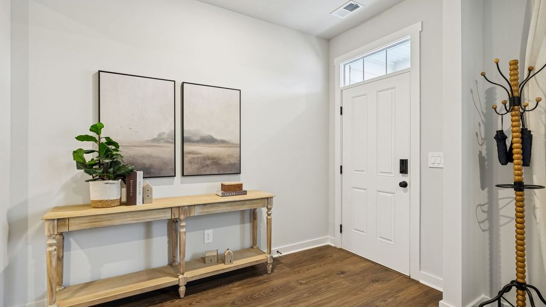 Furnished interior view inside a new home in Reserve at Hickory Ridge, Columbia (Image 10).