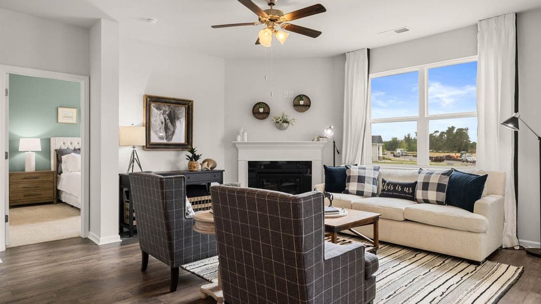 Representative furnished interior of a home built from the Plan by D.R. Horton in Wrenfield at Chanticleer, North Augusta (Image 36). Representative furnished interior of a home built from the Plan by D.R. Horton in Wrenfield at Chanticleer, North Augusta (Image 36).