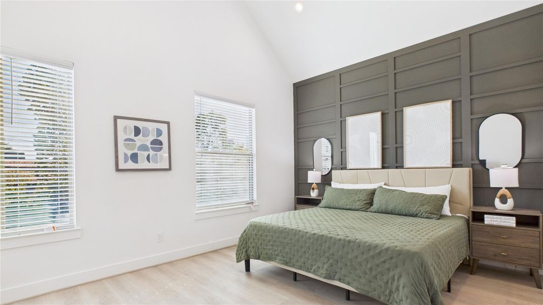 Furnished interior view inside a new home in , Houston (Image 17). Furnished interior view inside a new home in , Houston (Image 17).