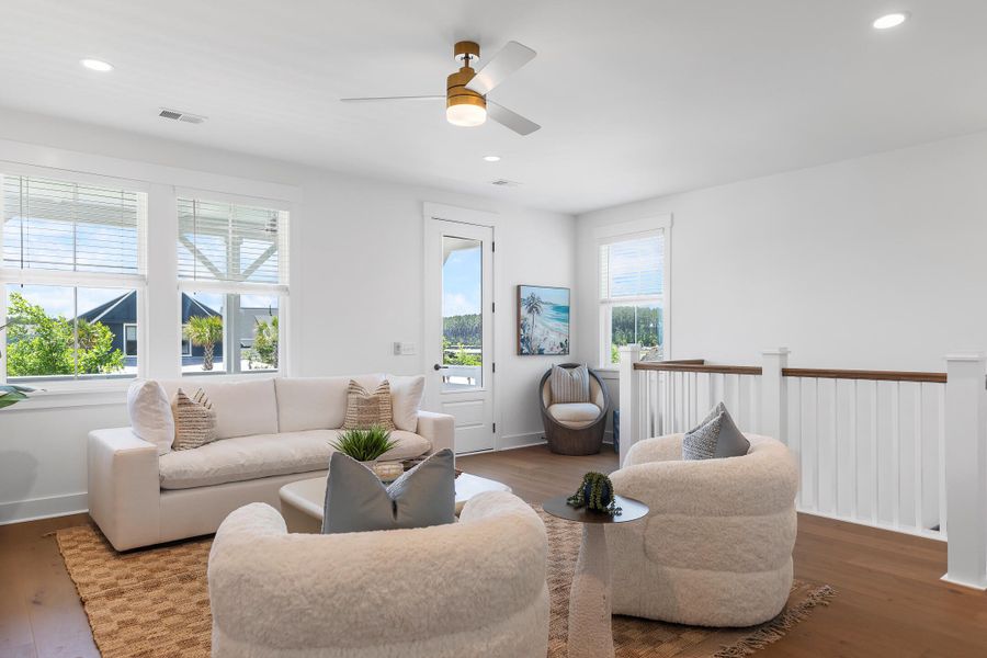 Furnished interior view inside a new home in , Summerville (Image 23).