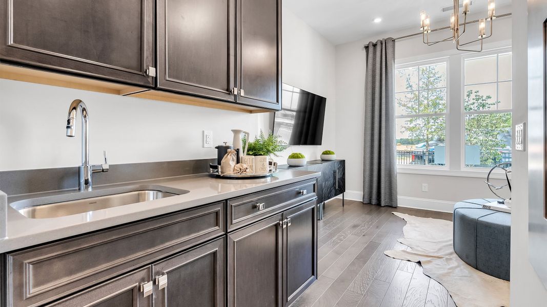 In-Law Suite Kitchenette onto Living Area