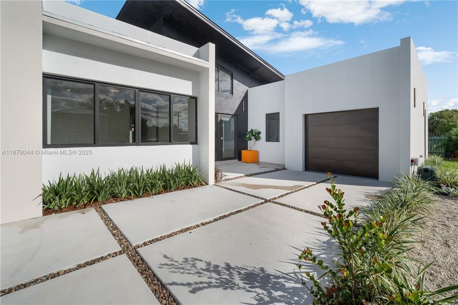 Exterior details and patio area of a home in , Miami (Image 24). Exterior details and patio area of a home in , Miami (Image 24).
