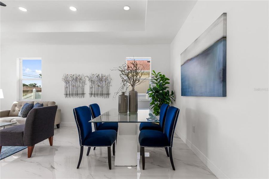 Furnished interior view inside a new home in , Tampa (Image 9).