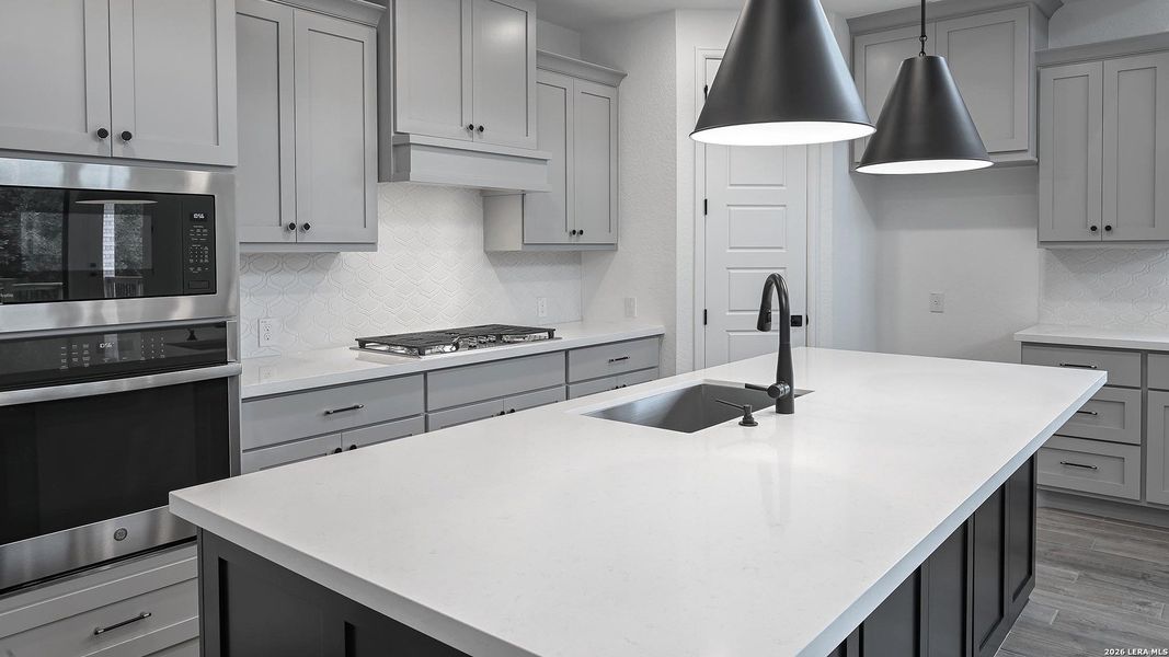 Furnished interior view inside a new home in Johnson Ranch, Bulverde (Image 11).