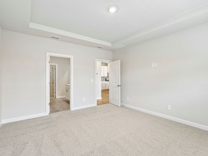 Spacious, unfurnished interior of a new home in Harper Landing, Stanley (Image 14). Spacious, unfurnished interior of a new home in Harper Landing, Stanley (Image 14).