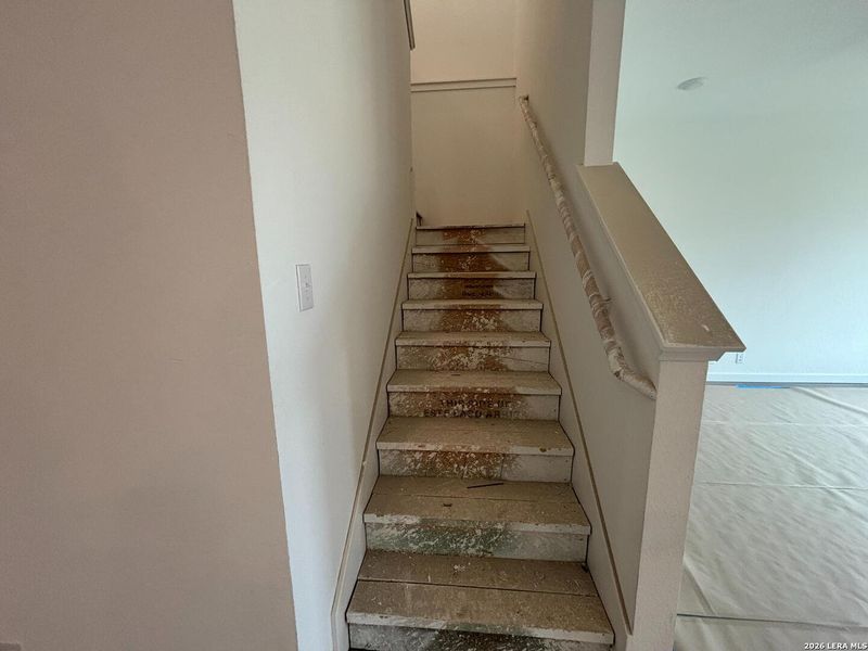 In-progress construction of a new home in The Heights at Saddlebrook Ranch 60's, Schertz, TX (Image 33). In-progress construction of a new home in The Heights at Saddlebrook Ranch 60's, Schertz, TX (Image 33).