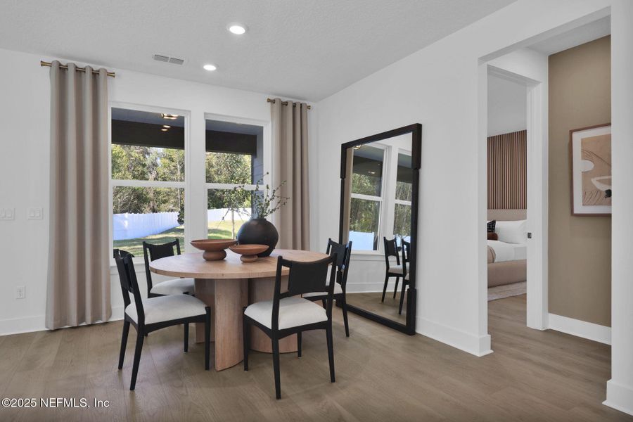 Furnished interior view inside a new home in Westerly Park at Wildlight, Yulee (Image 5).