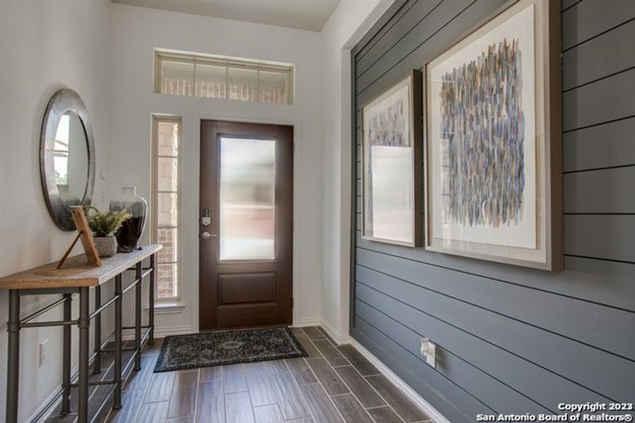Furnished interior view inside a new home in Navarro Ranch: Brookstone II and Woodbridge Collection, Seguin (Image 3).