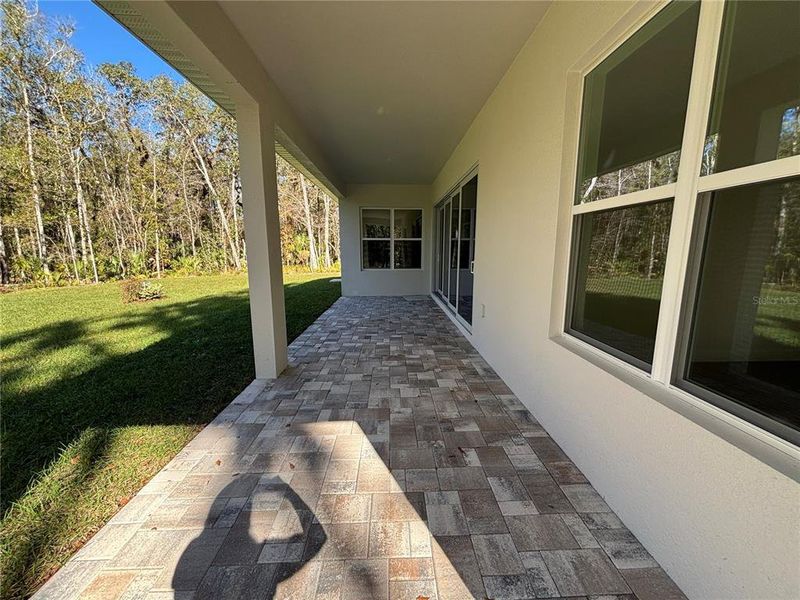 Exterior details and patio area of a home in , Brooksville (Image 3).