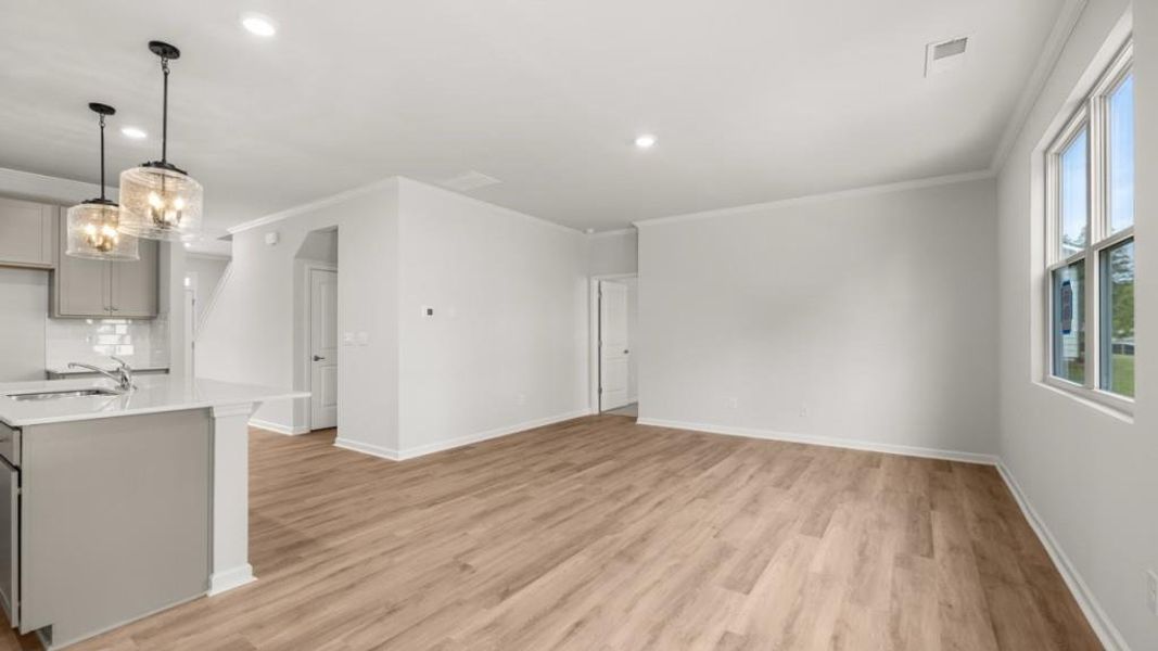 Spacious, unfurnished interior of a new home in South Wind, Union City (Image 12).