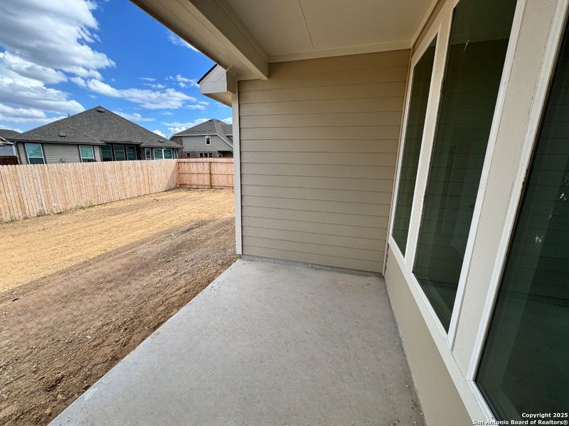 Exterior details and patio area of a home in Megan's Landing 50's, Castroville (Image 2). Exterior details and patio area of a home in Megan's Landing 50's, Castroville (Image 2).