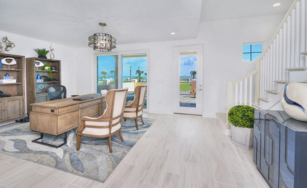 Furnished interior view inside a new home in Verona Oceanside, Ormond Beach (Image 10).