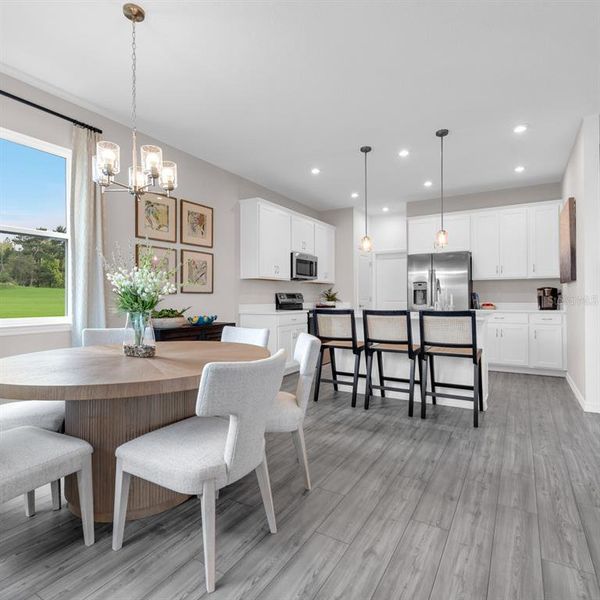 Furnished interior view inside a new home in Avalon Park Tavares Single Family Homes, Tavares (Image 31).