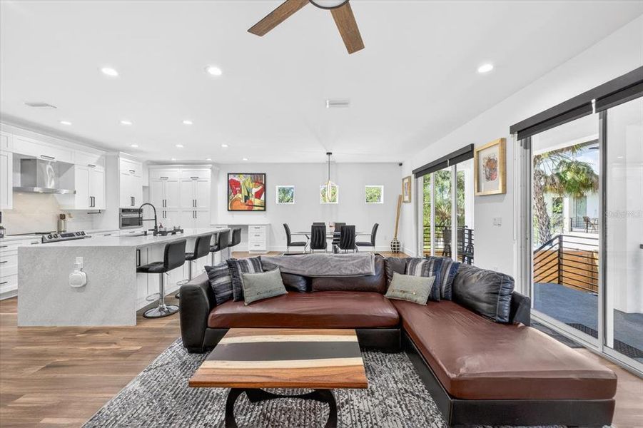 Furnished interior view inside a new home in , Tampa (Image 16).