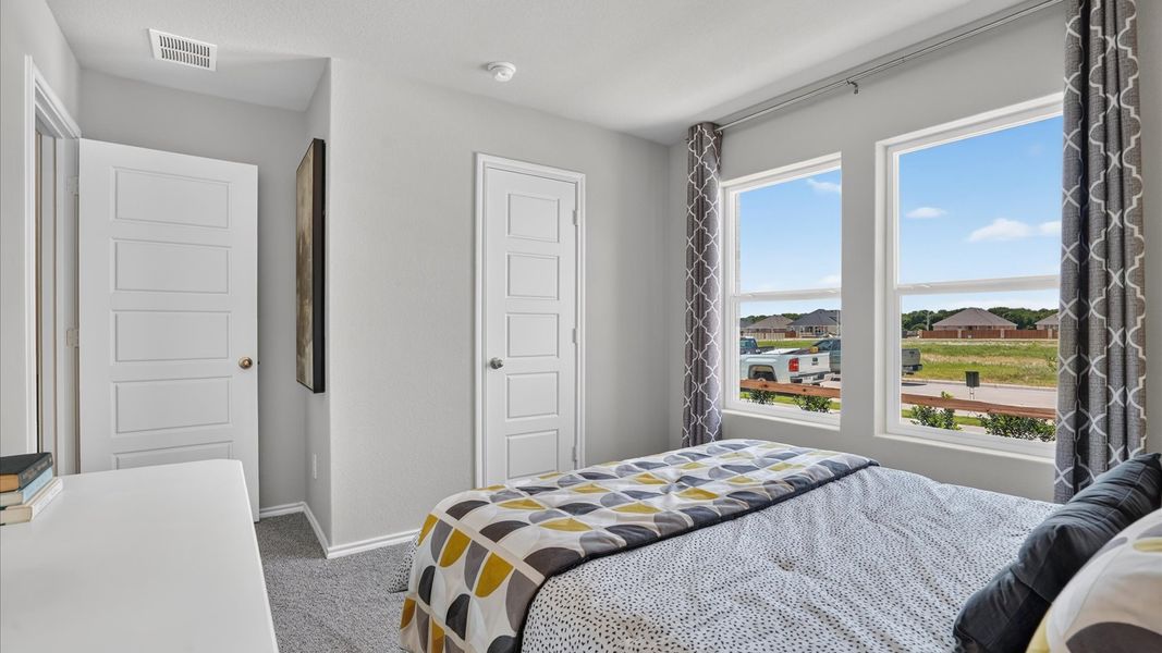 Furnished interior view inside a new home in Townes Landing, Fort Worth (Image 32).