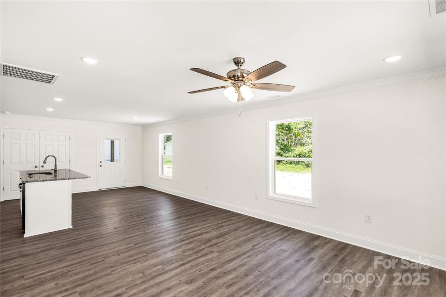 Spacious, unfurnished interior of a new home in , Clover (Image 23). Spacious, unfurnished interior of a new home in , Clover (Image 23).