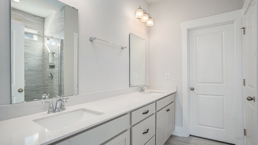 Representative furnished interior of a home built from the EATON by D.R. Horton in Coastal Farms, Conway (Image 11). Representative furnished interior of a home built from the EATON by D.R. Horton in Coastal Farms, Conway (Image 11).