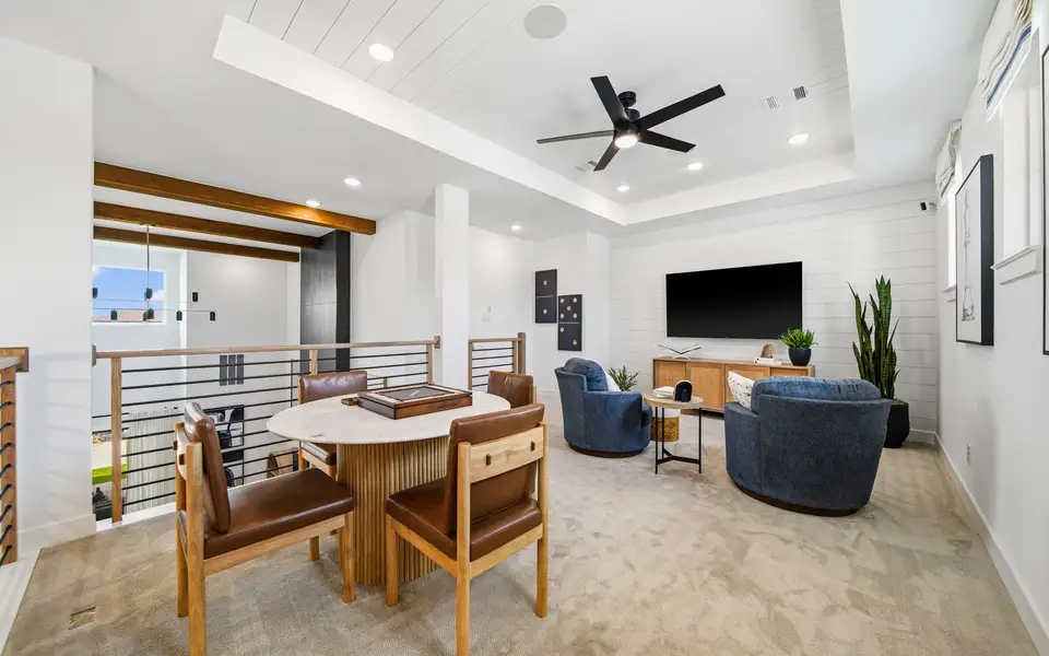 Furnished interior view inside a new home in Midline, Webster (Image 4).