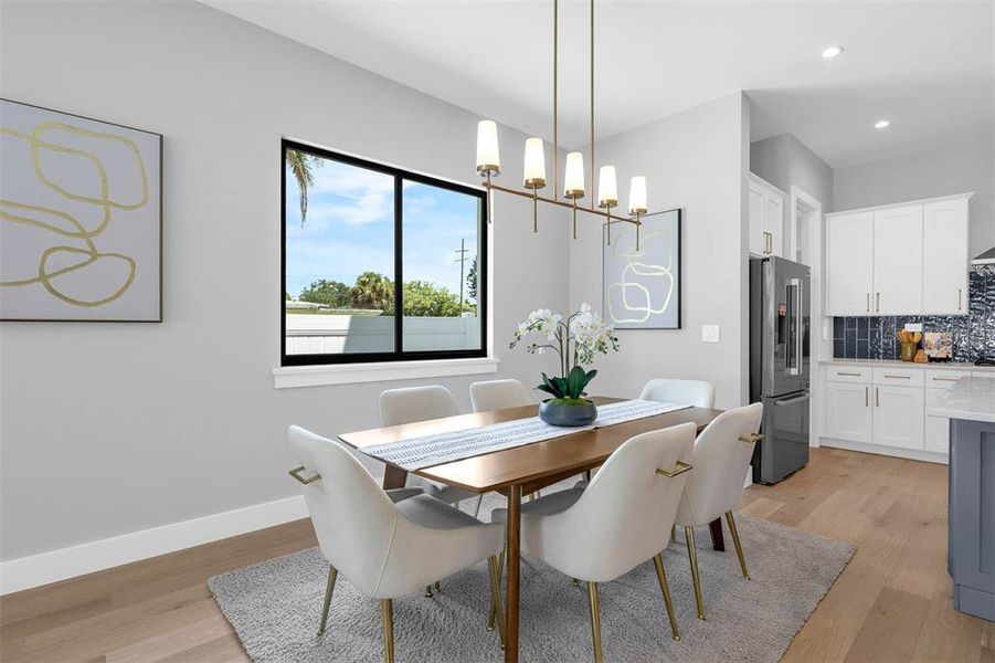 Furnished interior view inside a new home in , Winter Park (Image 14).