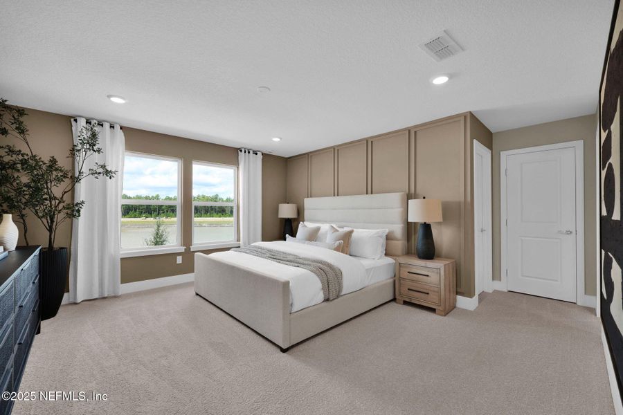 Furnished interior view inside a new home in Hyland Trail, Green Cove Springs (Image 12).