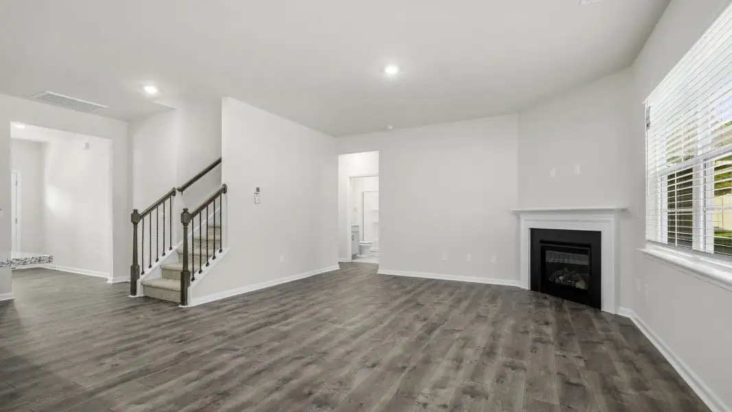 Spacious, unfurnished interior of a new home in The Landing at Summerhaven, Mebane (Image 13). Spacious, unfurnished interior of a new home in The Landing at Summerhaven, Mebane (Image 13).