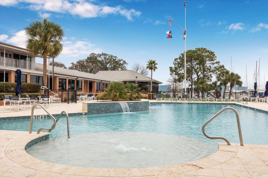 The LYC swimming pool is a 1 minute walk from the townhome.  Membership to LYC is optional.