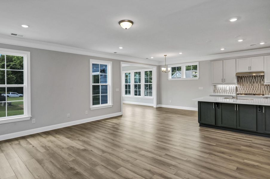 Spacious, unfurnished interior of a new home in Cobblestone Park, Blythewood (Image 21). Spacious, unfurnished interior of a new home in Cobblestone Park, Blythewood (Image 21).