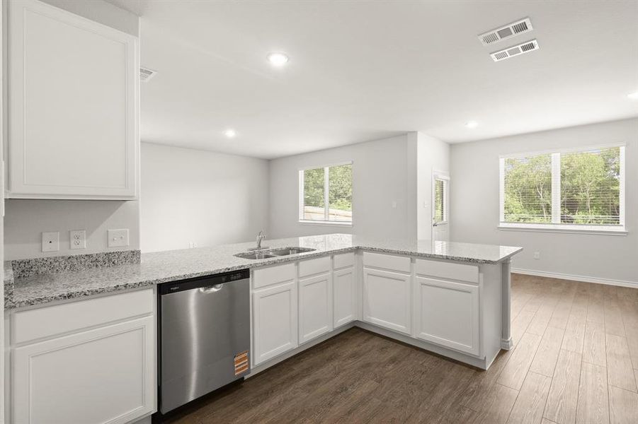 Furnished interior view inside a new home in Christian Meadows, Ennis (Image 17).