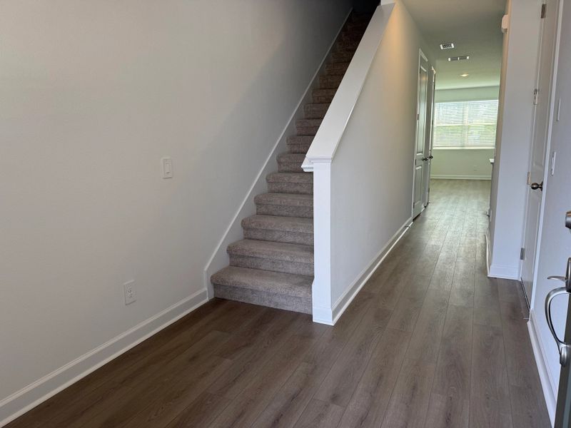 Foyer into the home - under construction