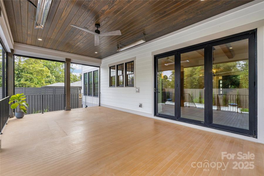 Exterior details and patio area of a home in , Charlotte (Image 2). Exterior details and patio area of a home in , Charlotte (Image 2).