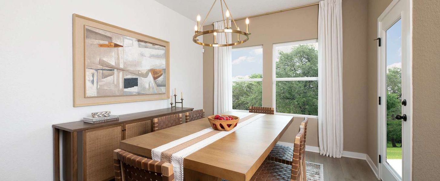 Representative furnished interior of a home built from the Jordan by Ashton Woods in The Wilder, Adkins (Image 11).