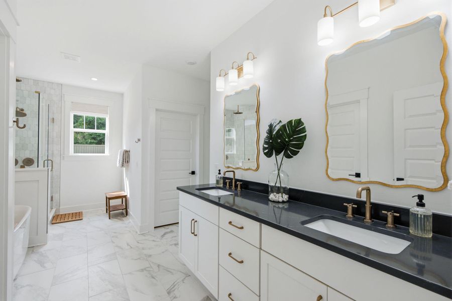 Furnished interior view inside a new home in , Mount Pleasant (Image 62).