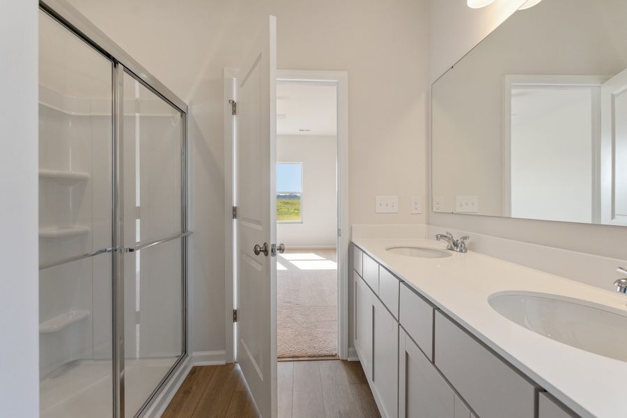 Furnished interior view inside a new home in Mayfair Village, Spartanburg (Image 20).