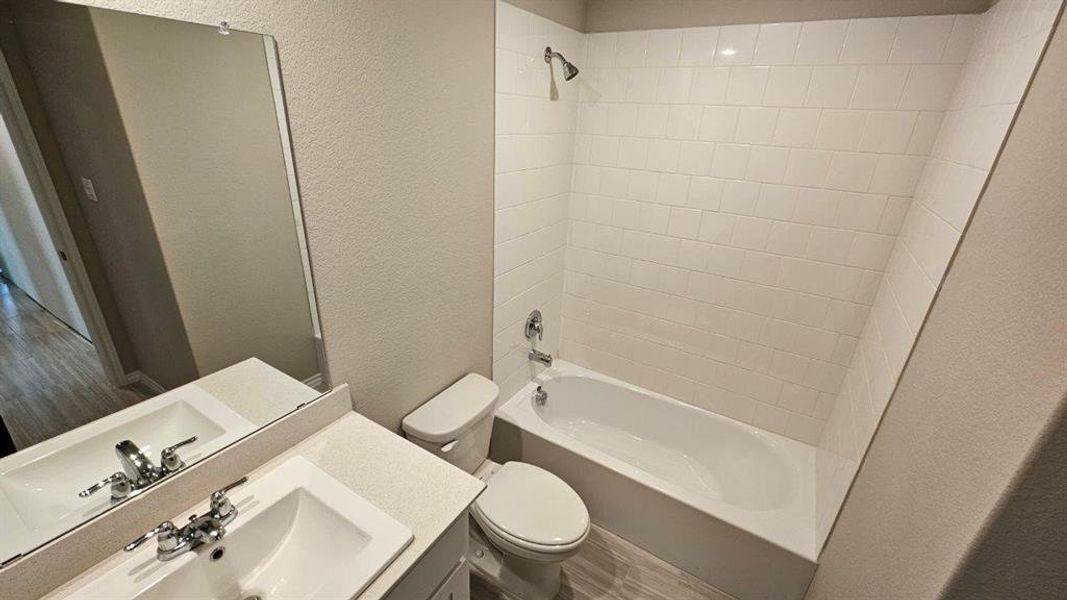 Furnished interior view inside a new home in Monarch at the Meadows, Krum (Image 6). Furnished interior view inside a new home in Monarch at the Meadows, Krum (Image 6).