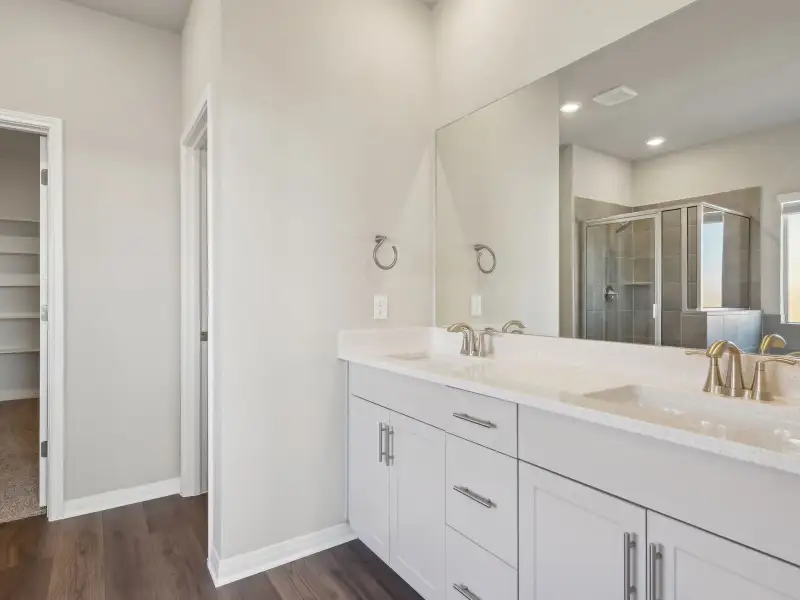 Furnished interior view inside a new home in Opal Meadows, Kyle (Image 4).
