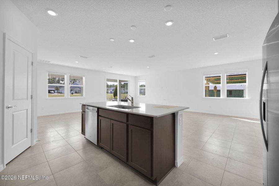 Furnished interior view inside a new home in Hyland Trail, Green Cove Springs (Image 6). Furnished interior view inside a new home in Hyland Trail, Green Cove Springs (Image 6).