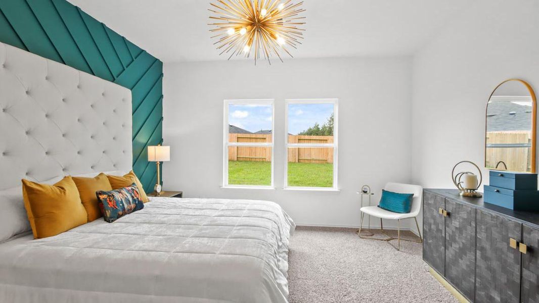 Representative furnished interior of a home built from the Perry by D.R. Horton in The Canopies, Splendora (Image 18). Representative furnished interior of a home built from the Perry by D.R. Horton in The Canopies, Splendora (Image 18).