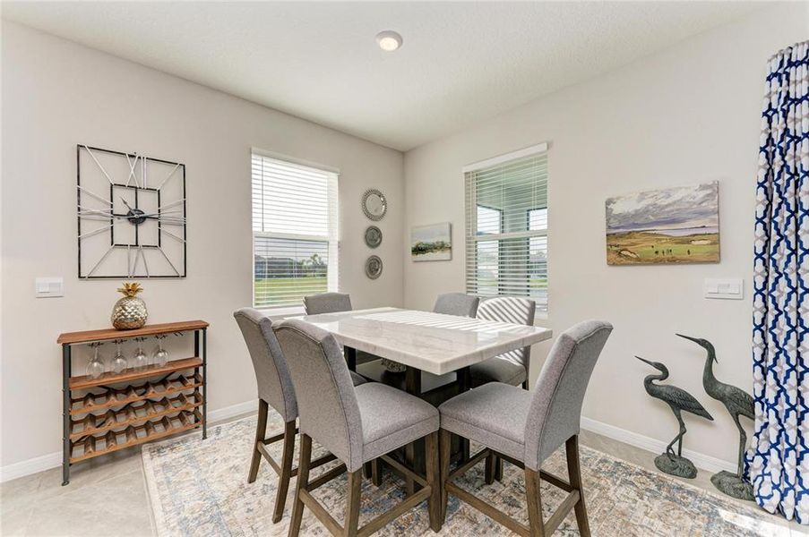 Furnished interior view inside a new home in Coddington, Bradenton (Image 28). Furnished interior view inside a new home in Coddington, Bradenton (Image 28).