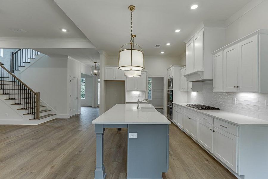 Furnished interior view inside a new home in , Sugar Hill (Image 15). Furnished interior view inside a new home in , Sugar Hill (Image 15).