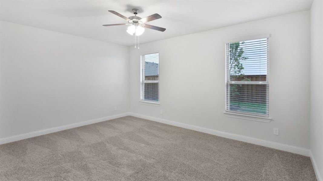 Spacious, unfurnished interior of a new home in The Landing at Hidden Lakes, McKinney (Image 14).