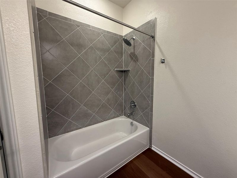 Furnished interior view inside a new home in River Bluff, Leander (Image 10).