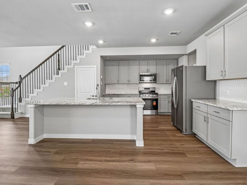 Furnished interior view inside a new home in Oak Ridge Park, Corinth (Image 6).